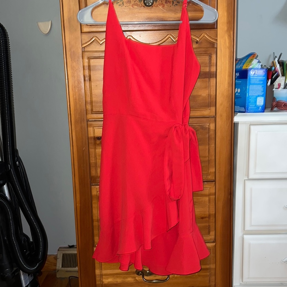 Red dress